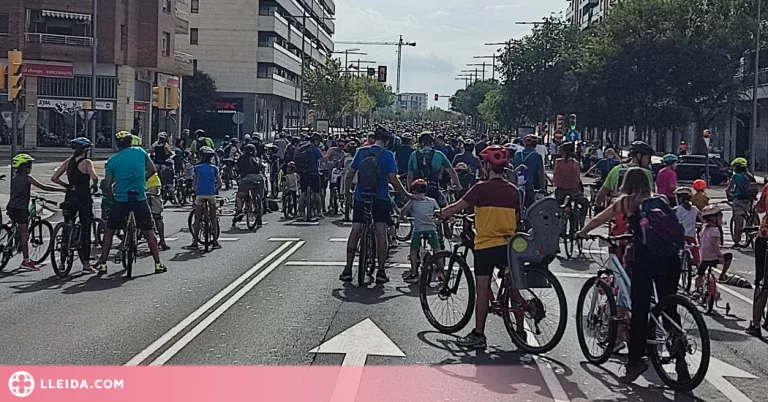 Què ha passat a la Pedalada Popular a Lleida?