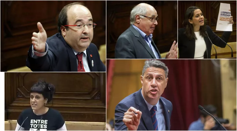 Les reaccions de l'oposició a la compareixença de Puigdemont