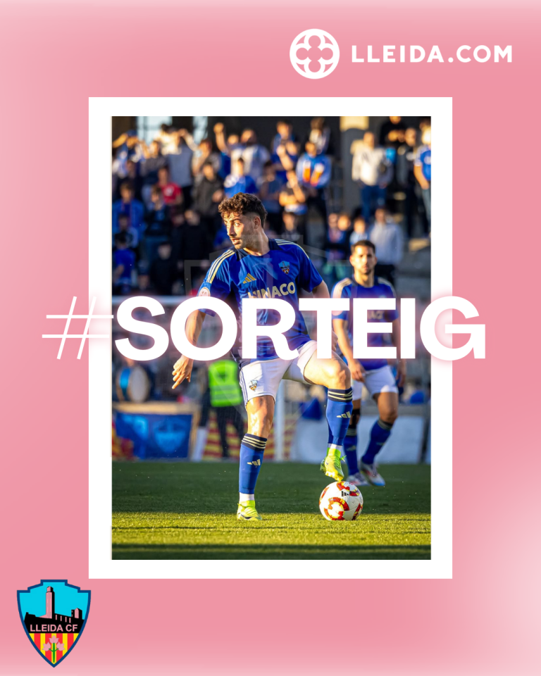 Sorteig 5 ENTRADES DOBLES pel Lleida CF - València Mestalla