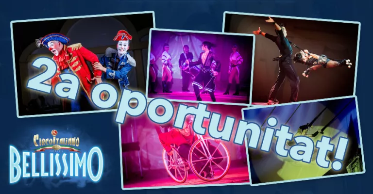 REPETIM! 10 entrades dobles pel Circo Italiano!