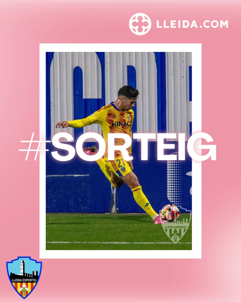 Sorteig 5 Entrades Dobles pel Lleida Esportiu - SD Formentera