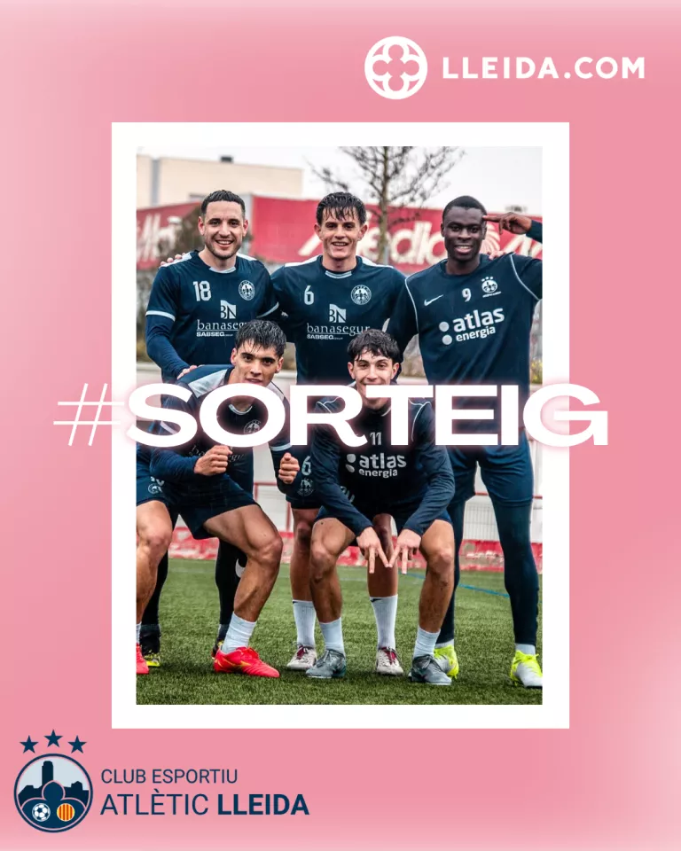 Sorteig 2 ENTRADES DOBLES per l'Atlètic Lleida - Cerdanyola FC