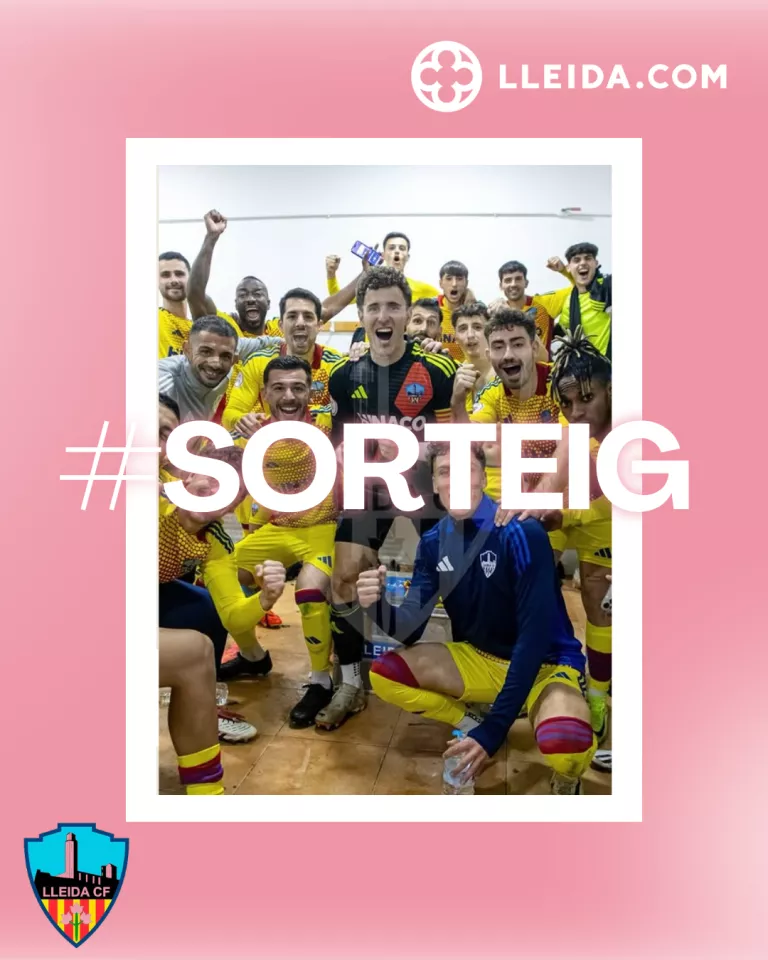 Sorteig 5 ENTRADES DOBLES pel Lleida CF - Ilicitano