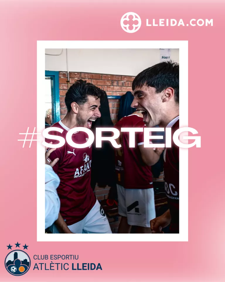 Sorteig 2 ENTRADES DOBLES per l'Atlètic Lleida - Peralada CF