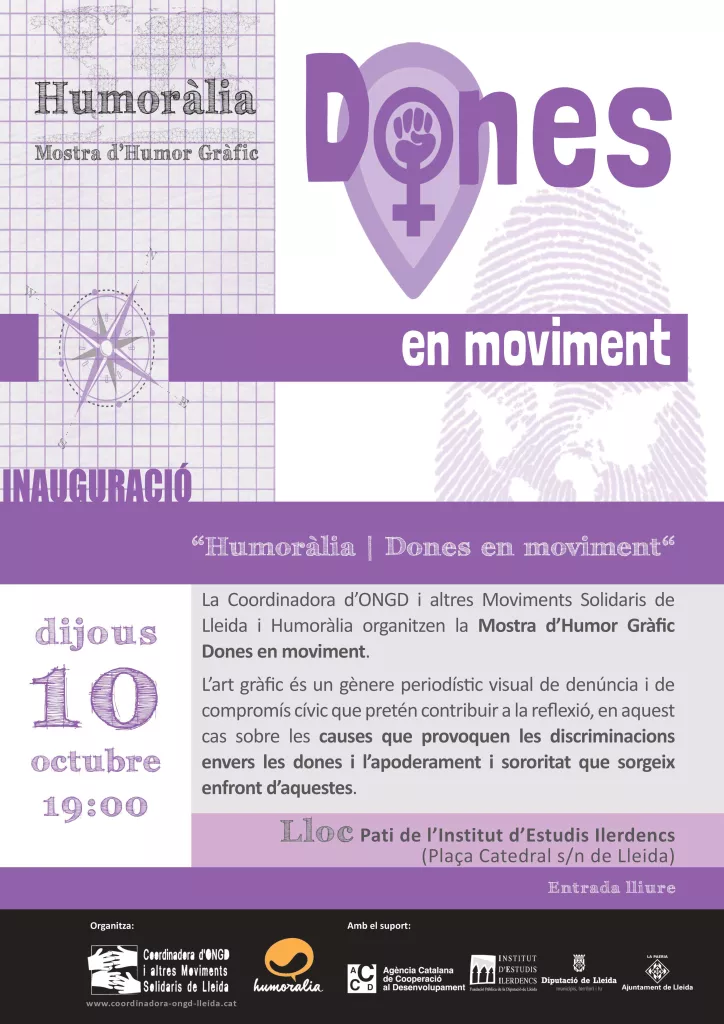 Humoràlia. Mostra d’Humor Gràfic “Dones en moviment“