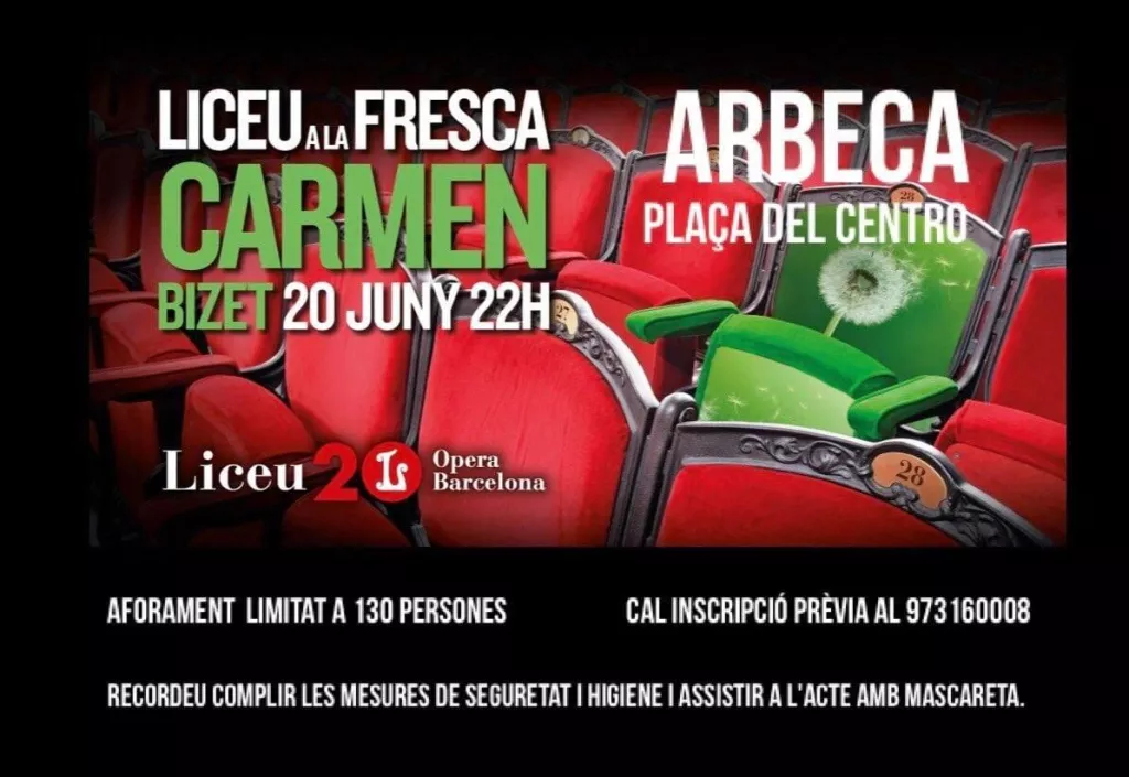 Liceu a la fresca amb 'Carmen'
