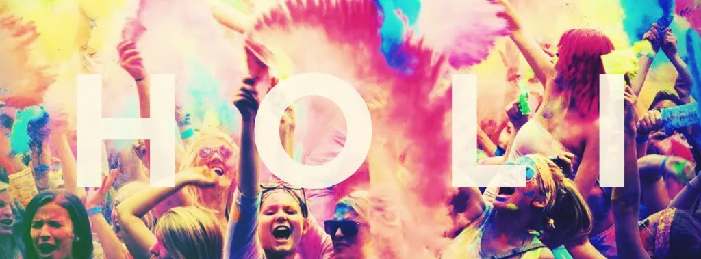 Holi festival Lleida