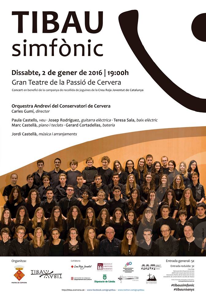 Concert de Tibau i Orquestra Andreví