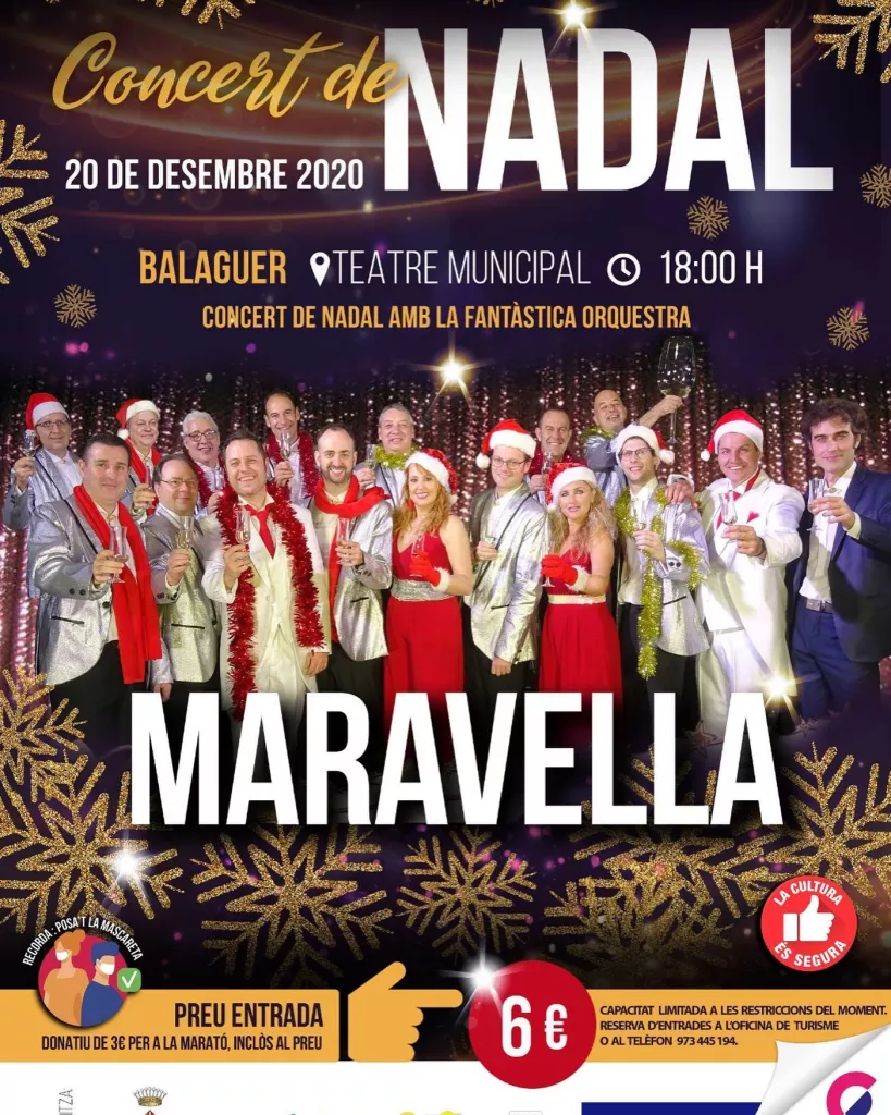 Concert de Nadal: Orquestra Internacional Maravella