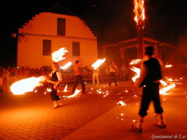 Era Crema der Haro, la Festa del Foc de Les