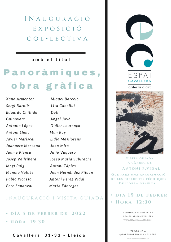 Panoràmiques, obra gràfica
