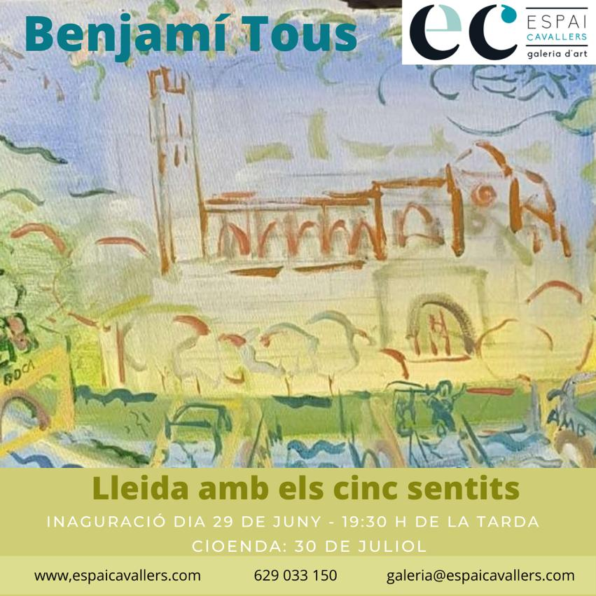 "Els cinc sentits" de Benjamí Tous