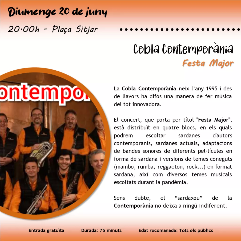 Concert Cobla Contemporània