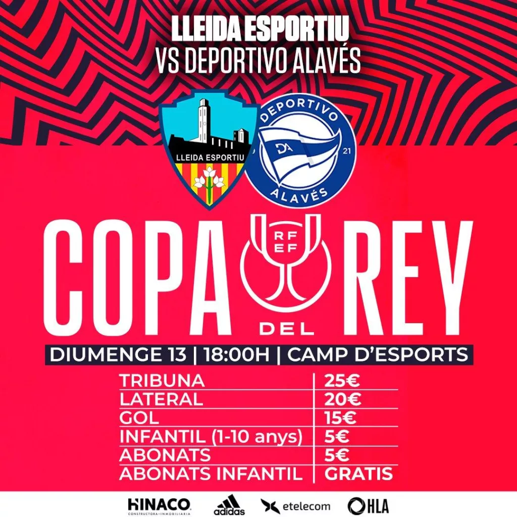 Lleida Esportiu - Deportivo Alavés