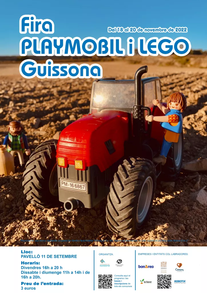 Fira Playmobil i Lego Guissona