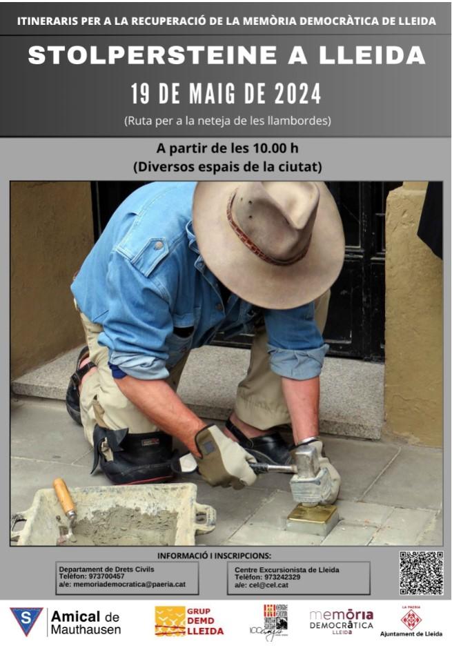 Ruta per netejar les llambordes Stolpersteine