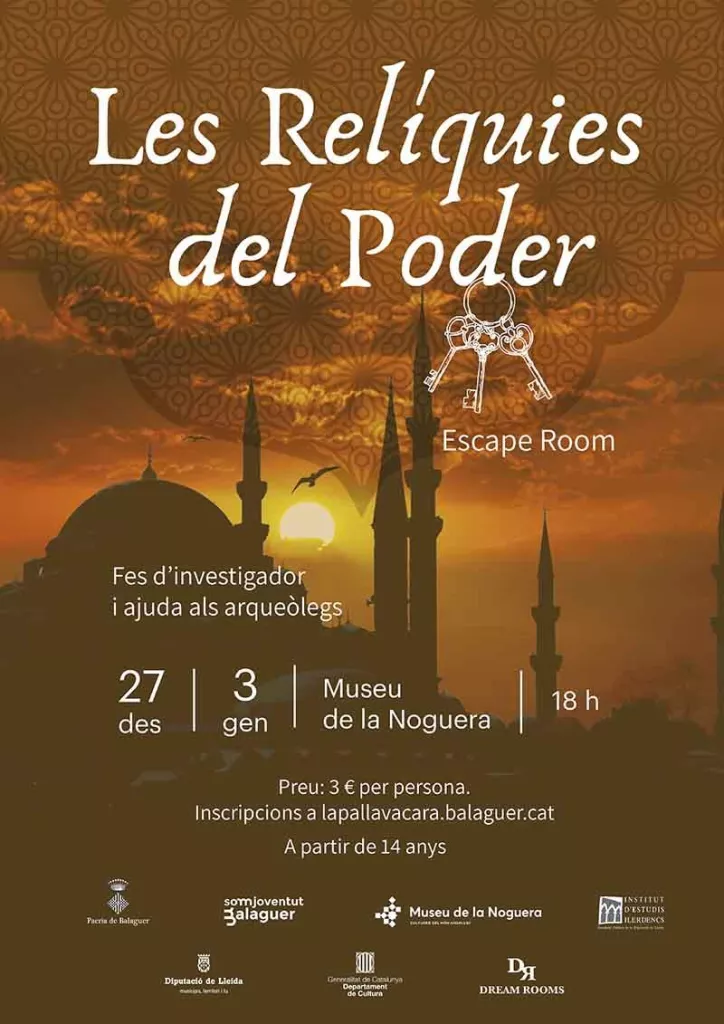 Escape room "Les Relíquies del Poder"