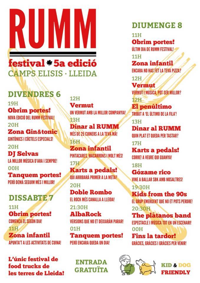 'Rumm' Festival Gastronòmic