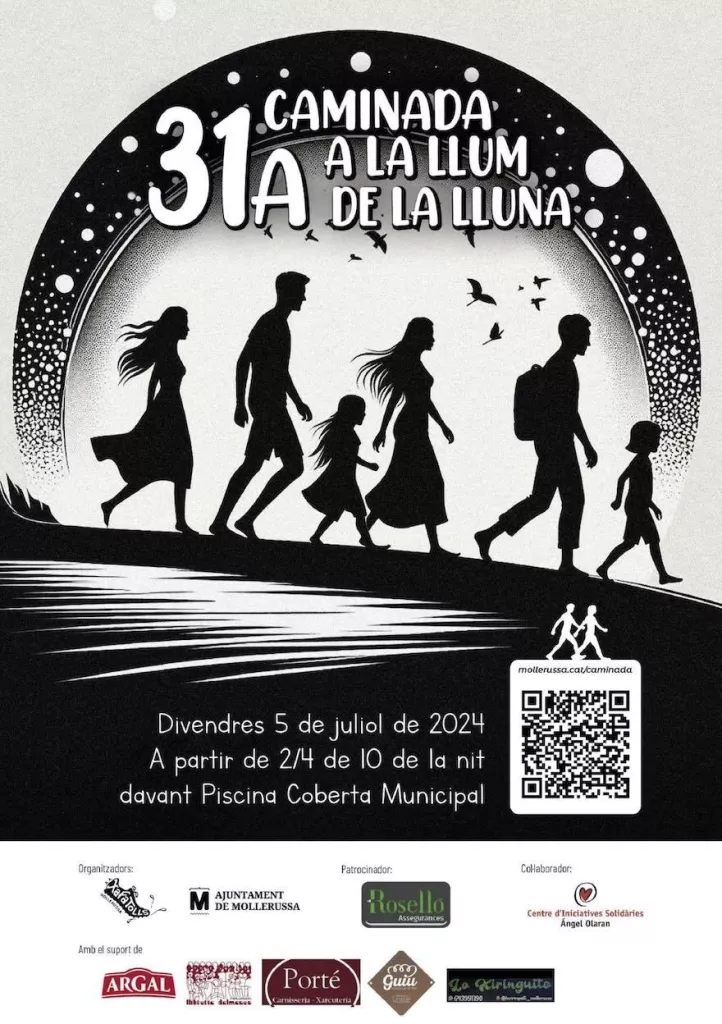 Caminada a la llum de la lluna | Mollerussa