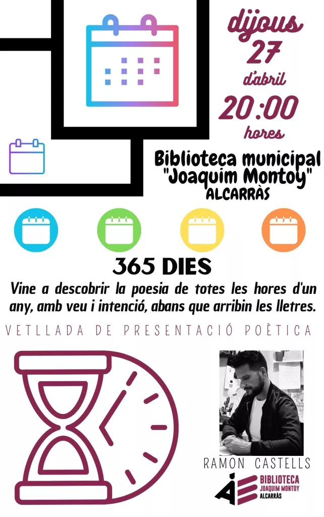 365 dies - Vetllada poètica amb Ramón Castells