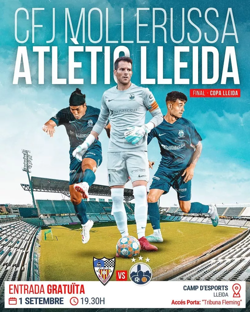 Copa Lleida: Atlètic Lleida vs CFJ Mollerussa