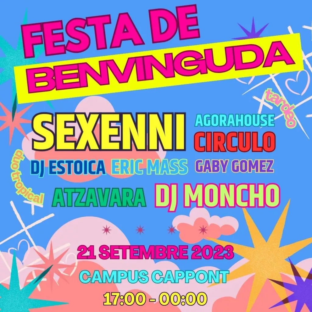 Festa de benvinguda a l'estudiantat - UdL