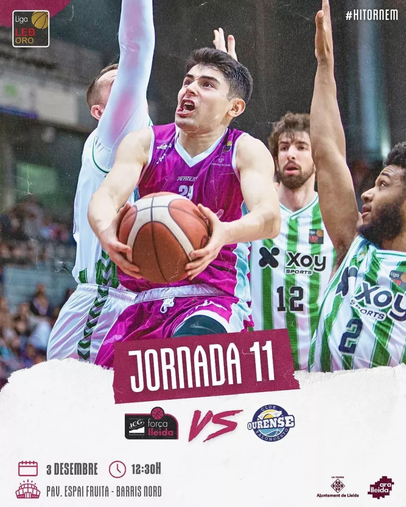 ICG Força Lleida - Hereda Club Ourense Baloncesto