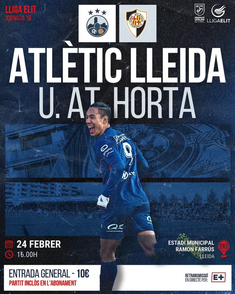 Atlètic Lleida - Unió Atlètica d'Horta