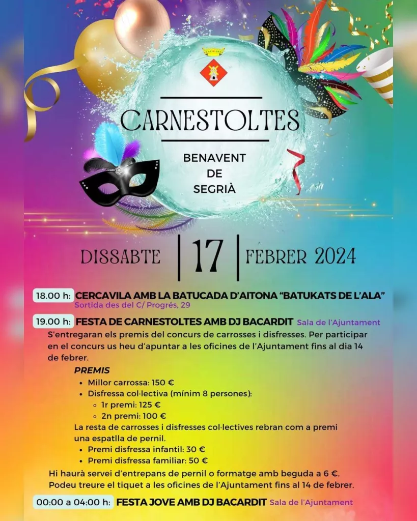 Carnestoltes a Benavent de Segrià