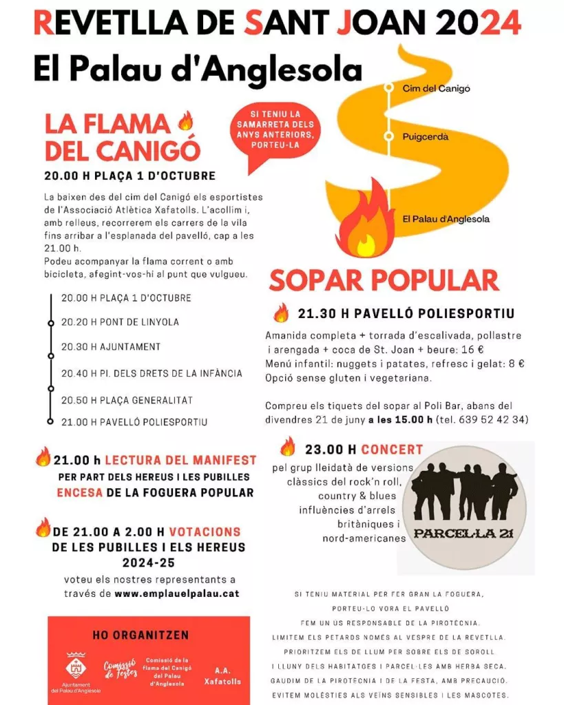 Revetlla de Sant Joan l El Palau d'Anglesola