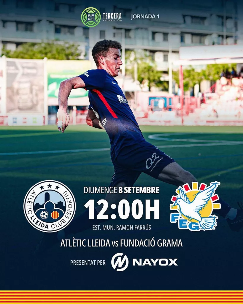 Atlètic Lleida - Fundació Esportiva Grama