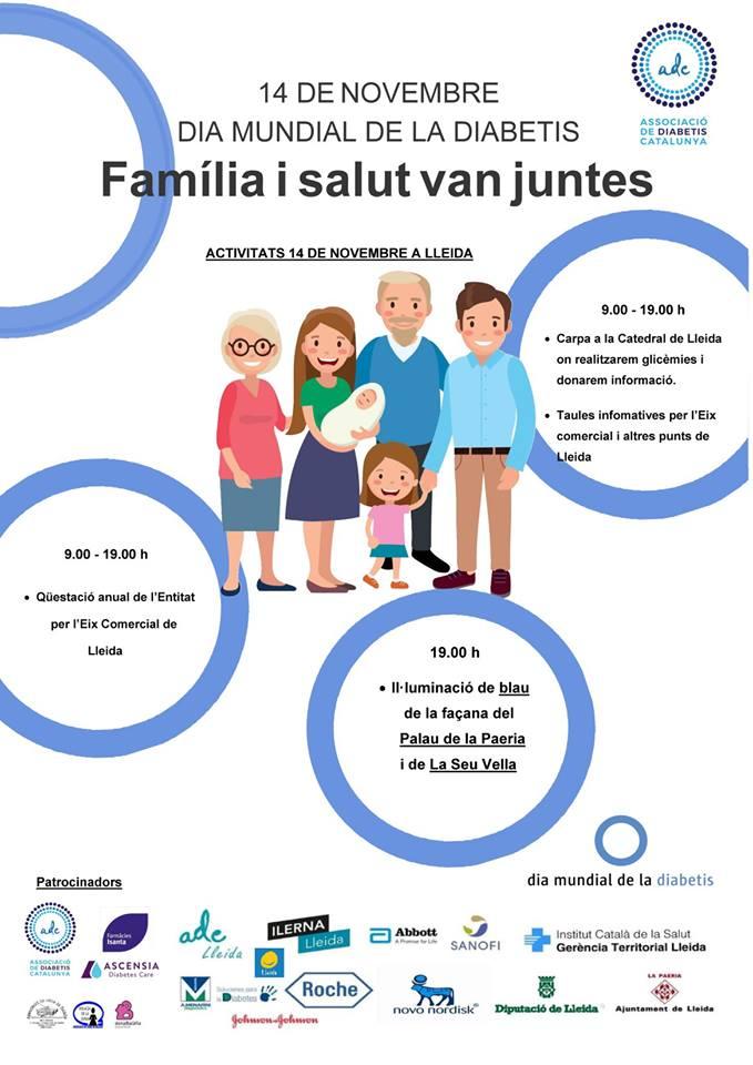 Dia Mundial de la Diabetis: Família i salut van juntes