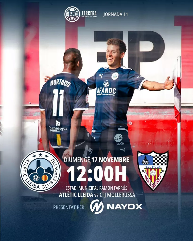 Atlètic Lleida - CFJ Mollerussa