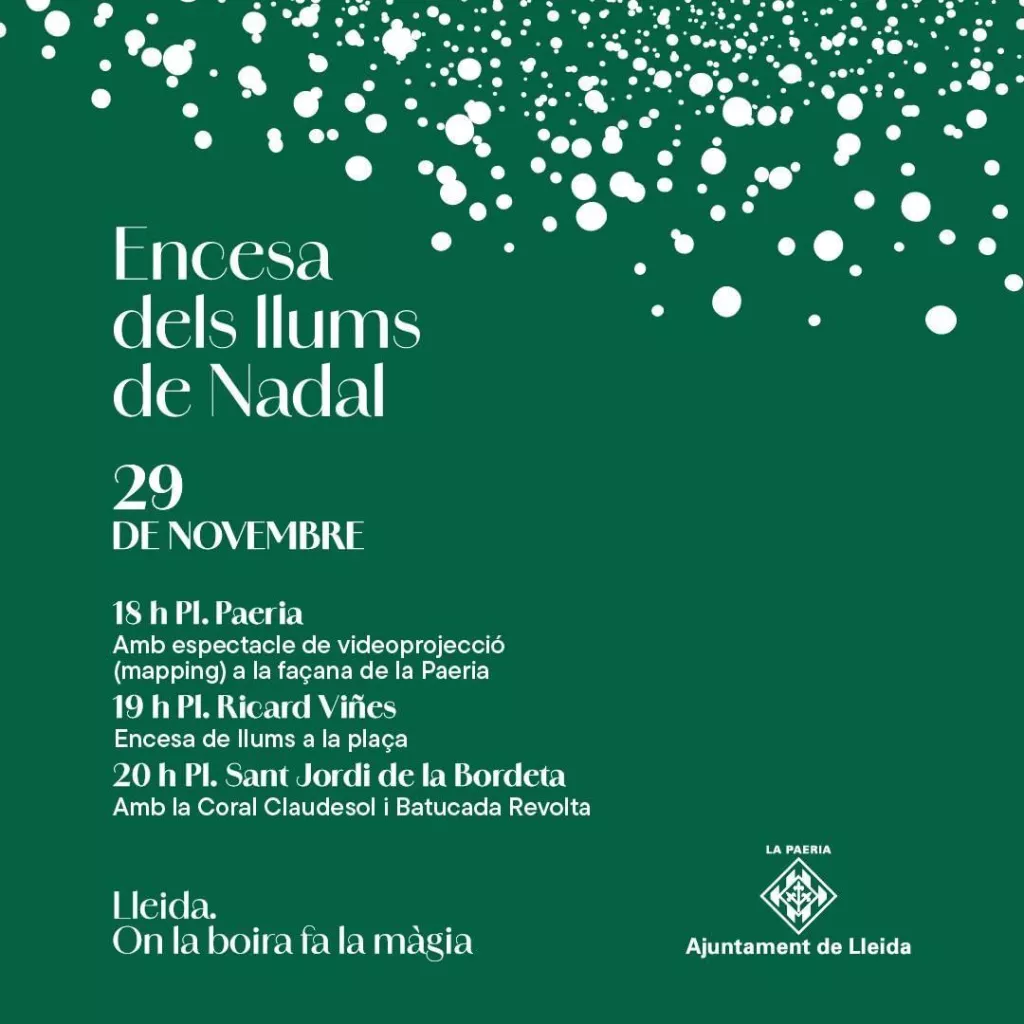 Encesa de llums de Nadal | Lleida
