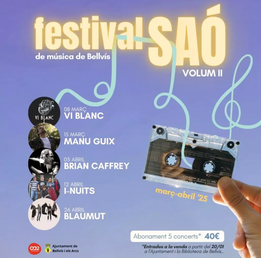 Festival Saó de música de Bellvís