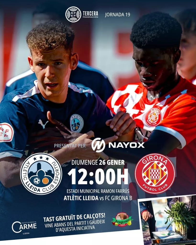 Atlètic Lleida - FC Girona