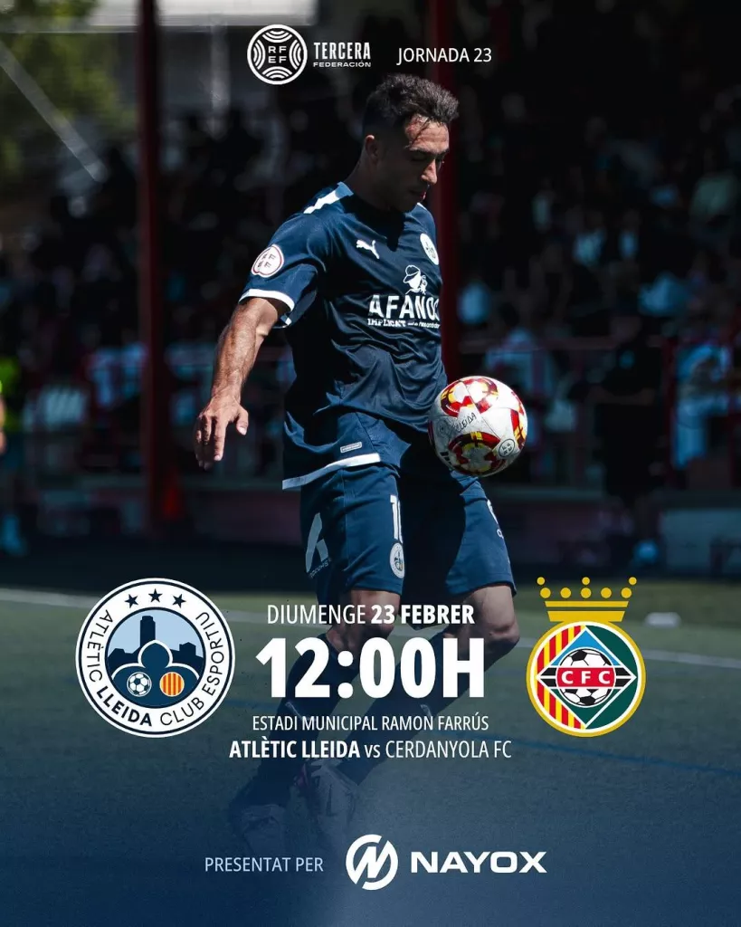 Atlètic Lleida - Cerdanyola FC