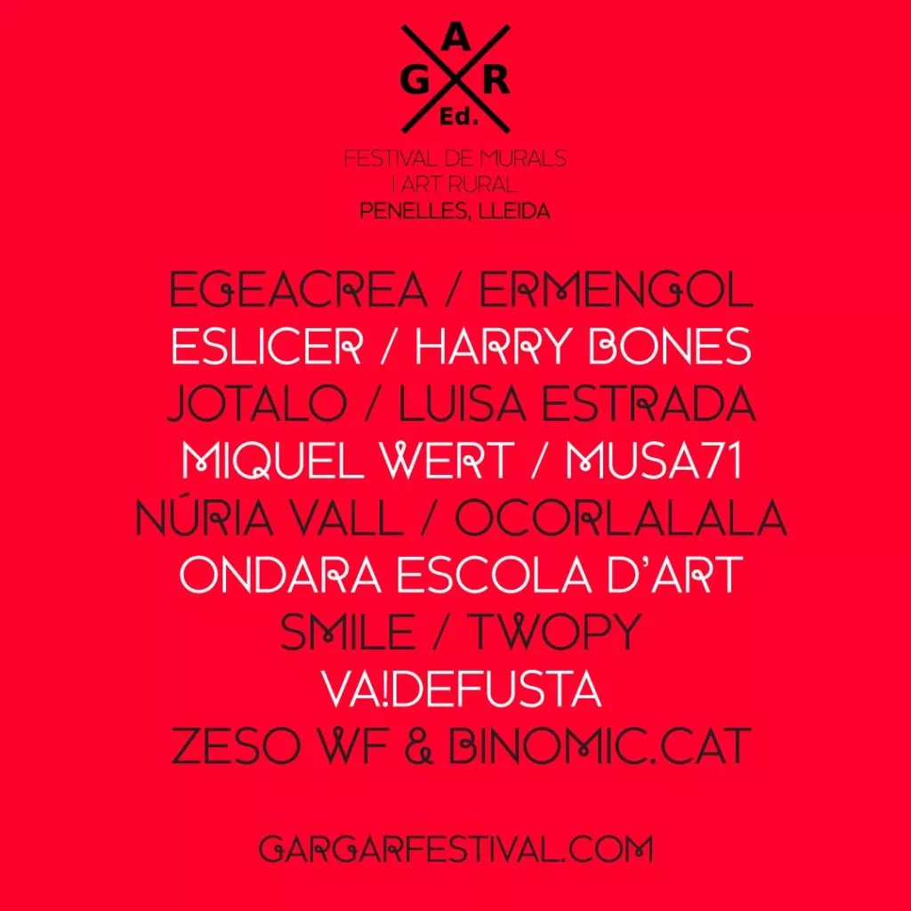 Gargar - Festival de Murals i Art Rural de Penelles