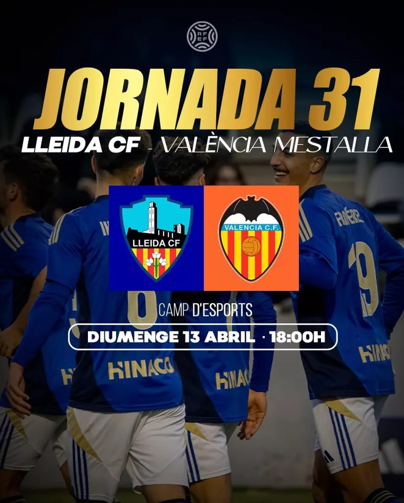 Lleida CF - València Mestalla