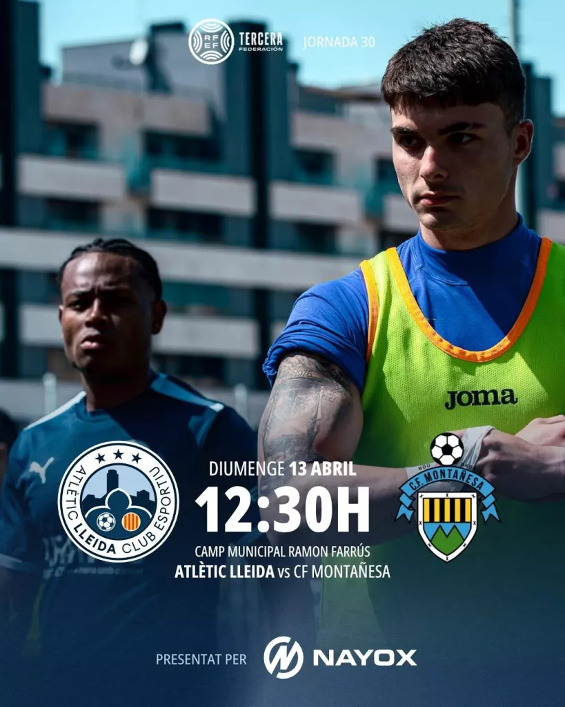 Atlètic Lleida - Montañesa CF