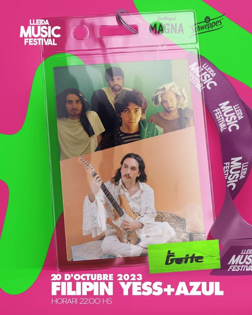 ATÖMIC LEOPARDS, FILIPIN YESS + AZUL, L.A. I AMATRIA | LLEIDA MUSIC FESTIVAL