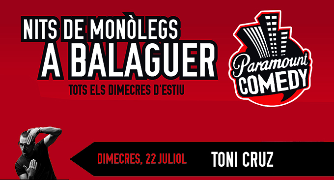 Monòleg de Toni Cruz