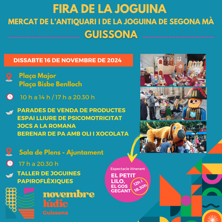 Fira de la Joguina Artesana i de Segona Mà