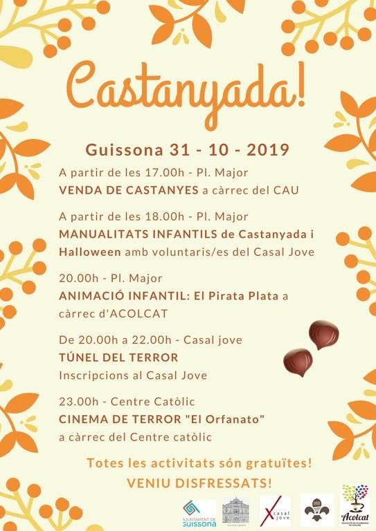 Castanyada a Guissona