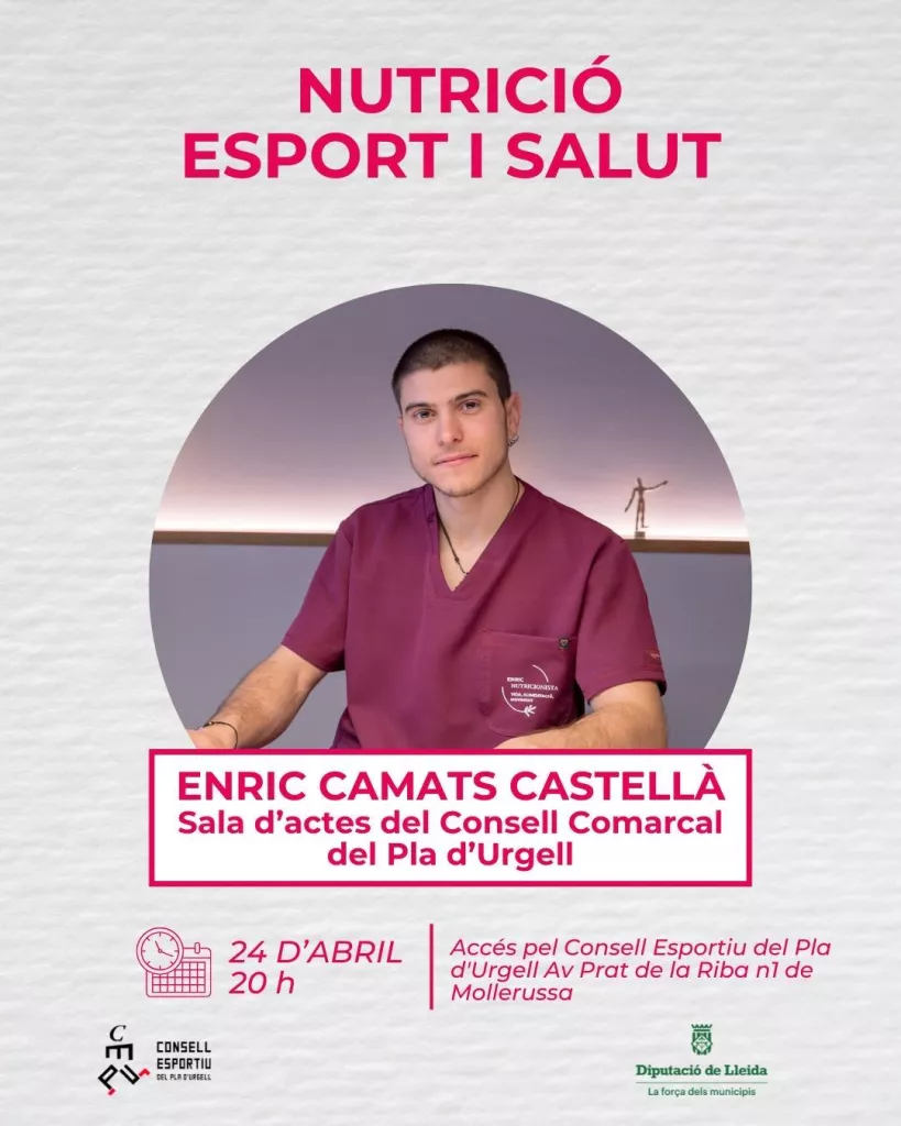 Xerrada sobre nutrició esportiva