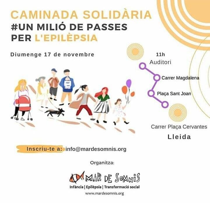 Caminada solidària "Un Milió de Passes per l’Epilèpsia"