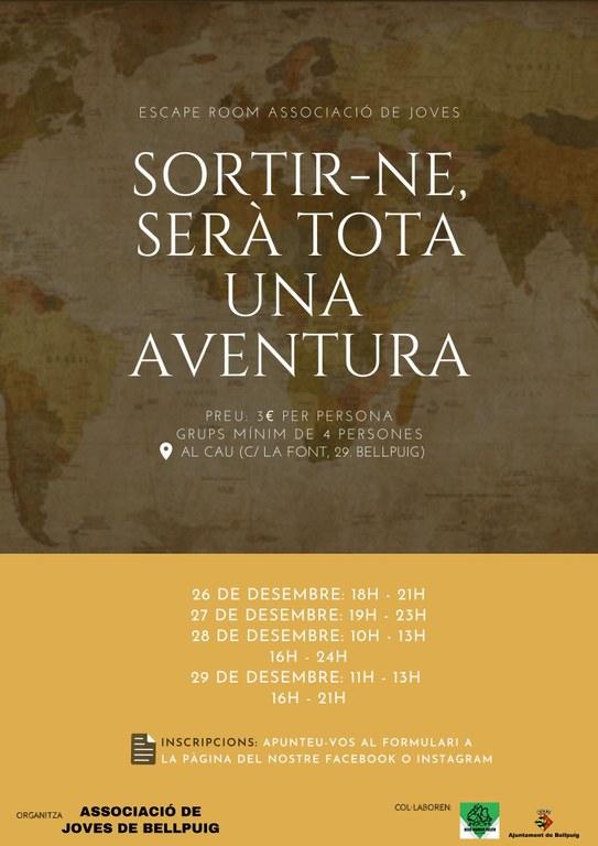 Escape Room - Associació de Joves de Bellpuig