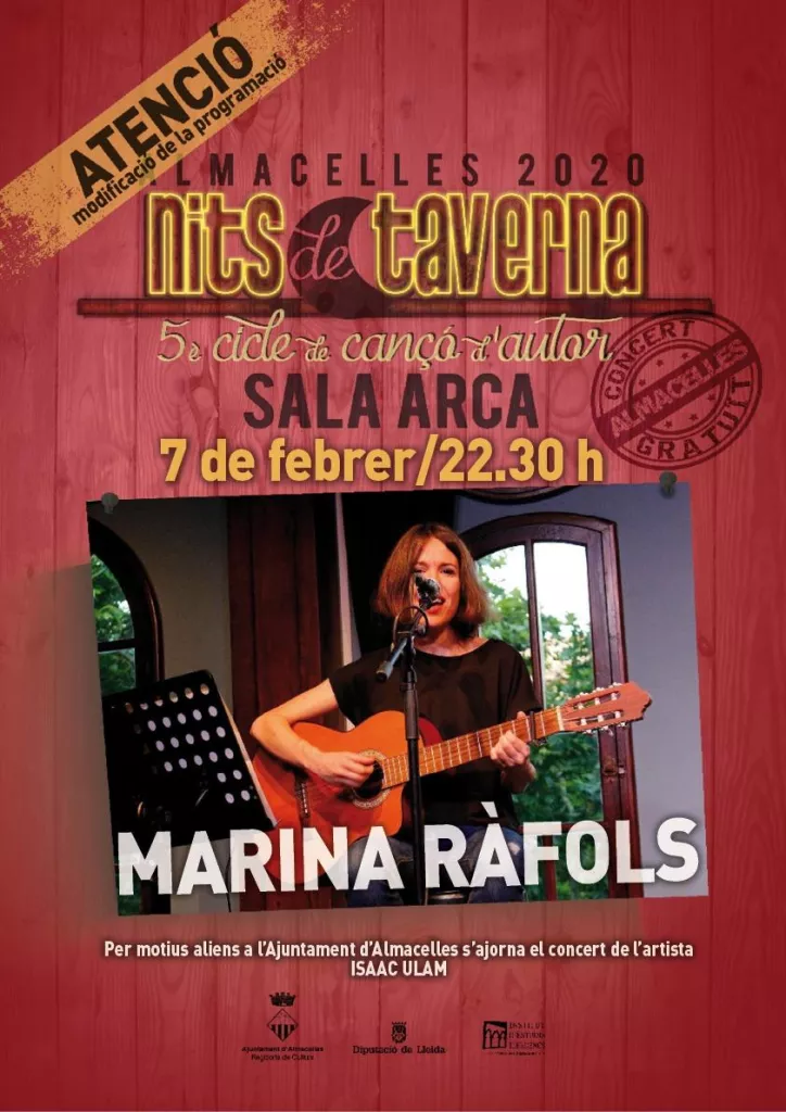 Nits de Taverna: Marina Ràfols