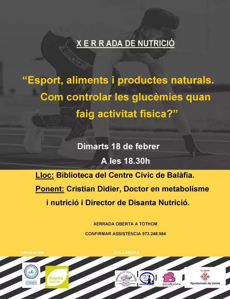 Xerrada nutrició - Esport, aliments i productes naturals