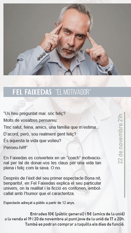 El motivador - Fel Faixedas